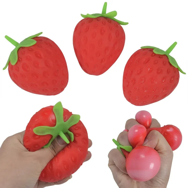 Strawberry Stress Relief Ball