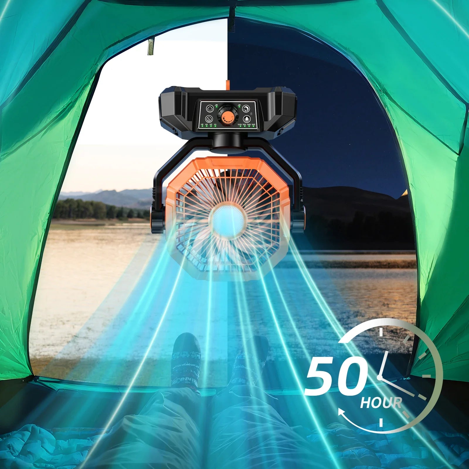 Ultimate Outdoor Camping Fan
