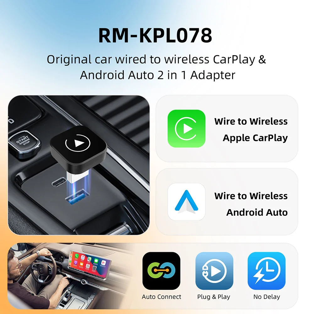 Smart Wireless CarPlay Adapter