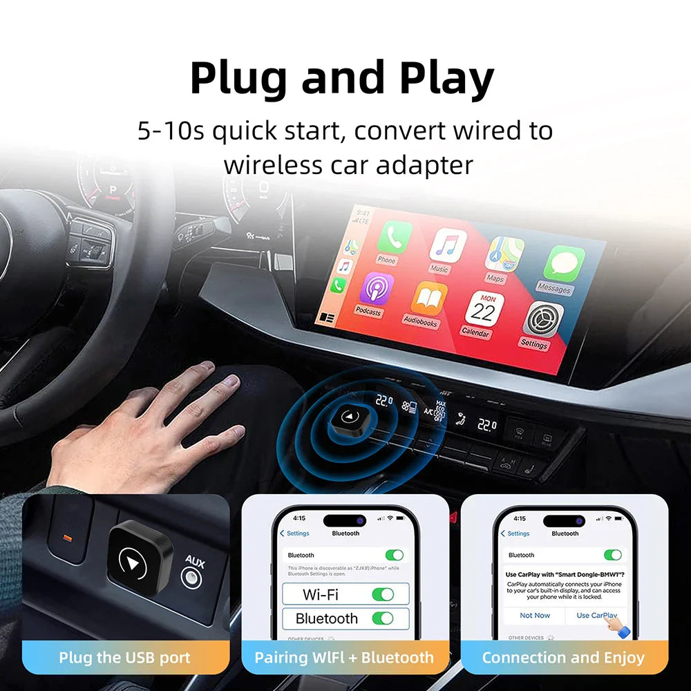 Smart Wireless CarPlay Adapter
