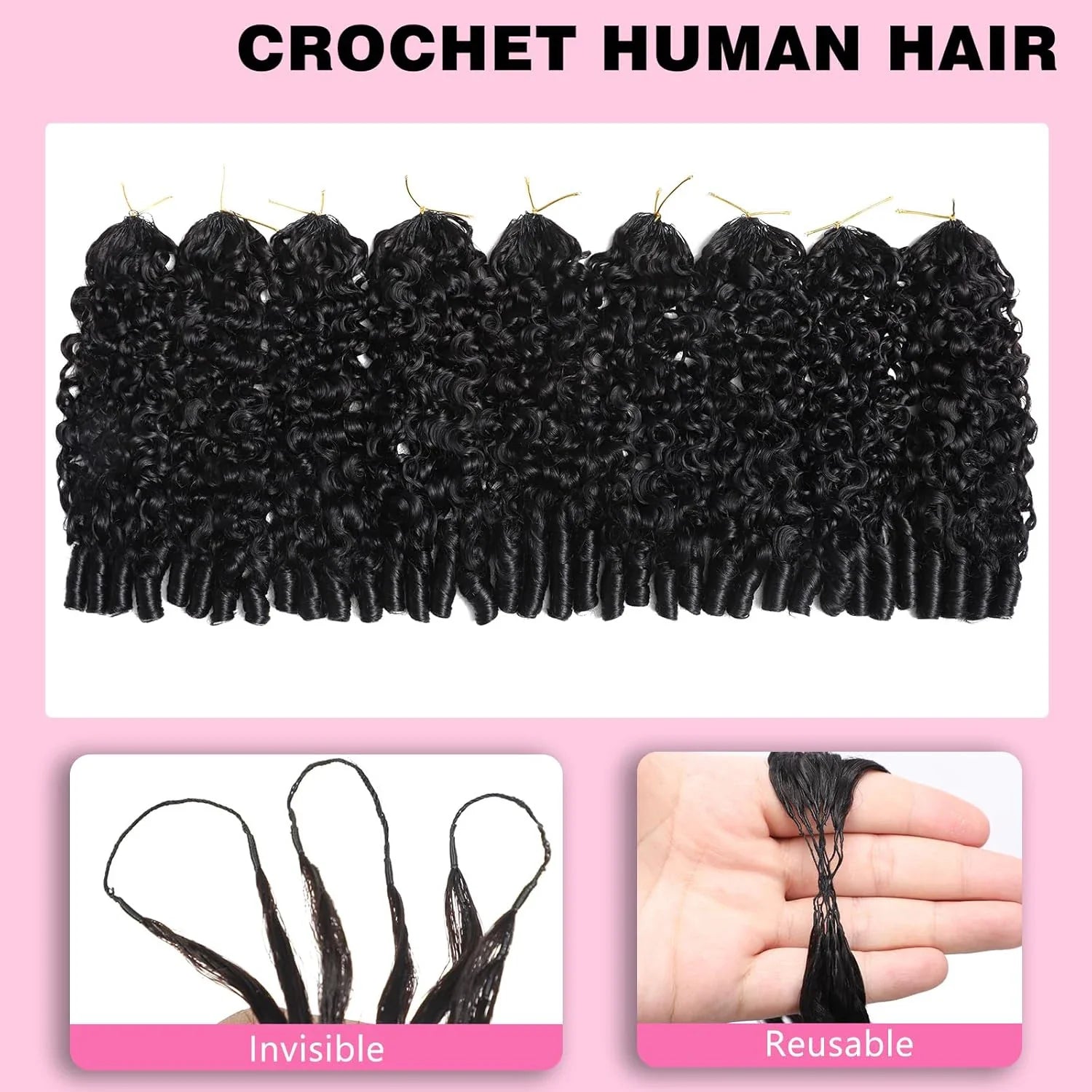 Bouncy Natural Hair Extensions