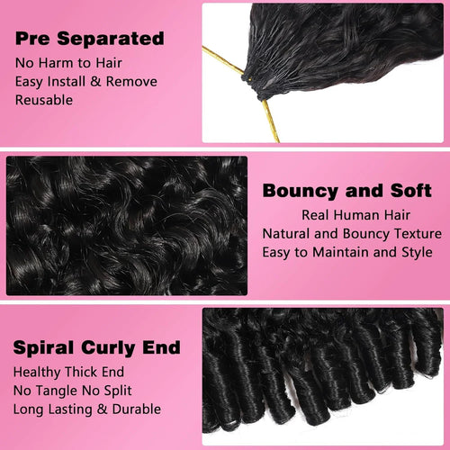 Bouncy Natural Hair Extensions