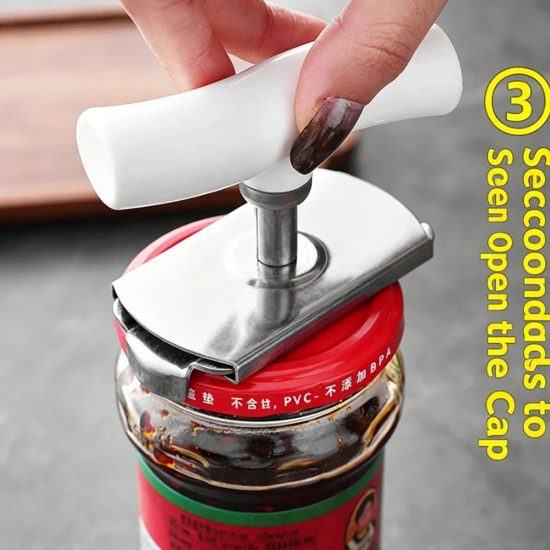 Effortless Jar and Bottle Opener